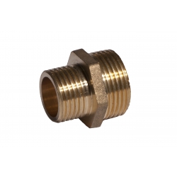 Nypel redukcyjny 1/2 x 3/4  mosiądz