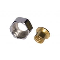 Końcówka rury karbowanej  DN 8 3/8"